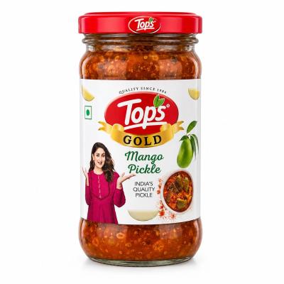 Tops Gold Stuffed Red Chilli Pickle 200gm
